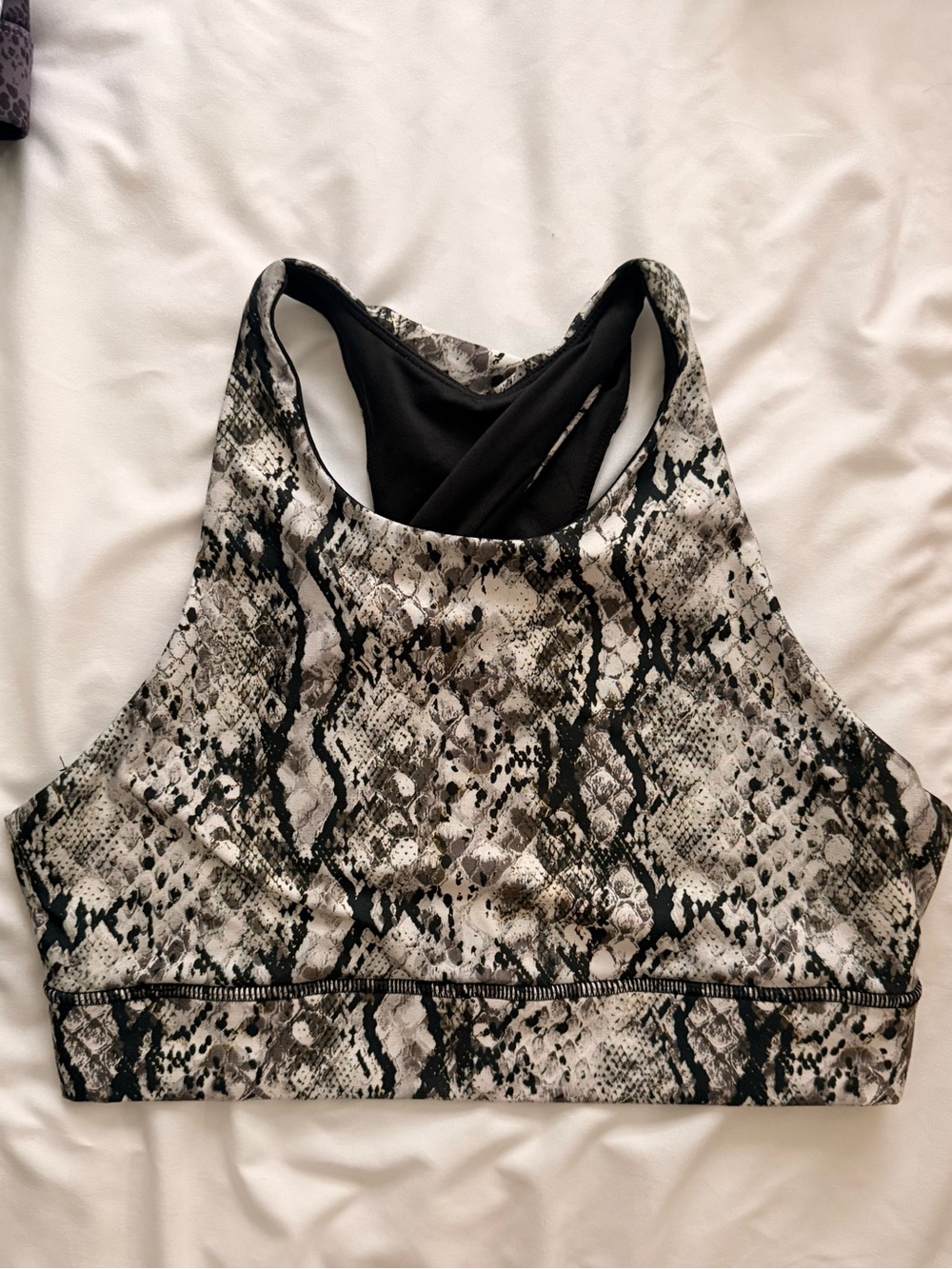 Kyodan snake pattern sports bra